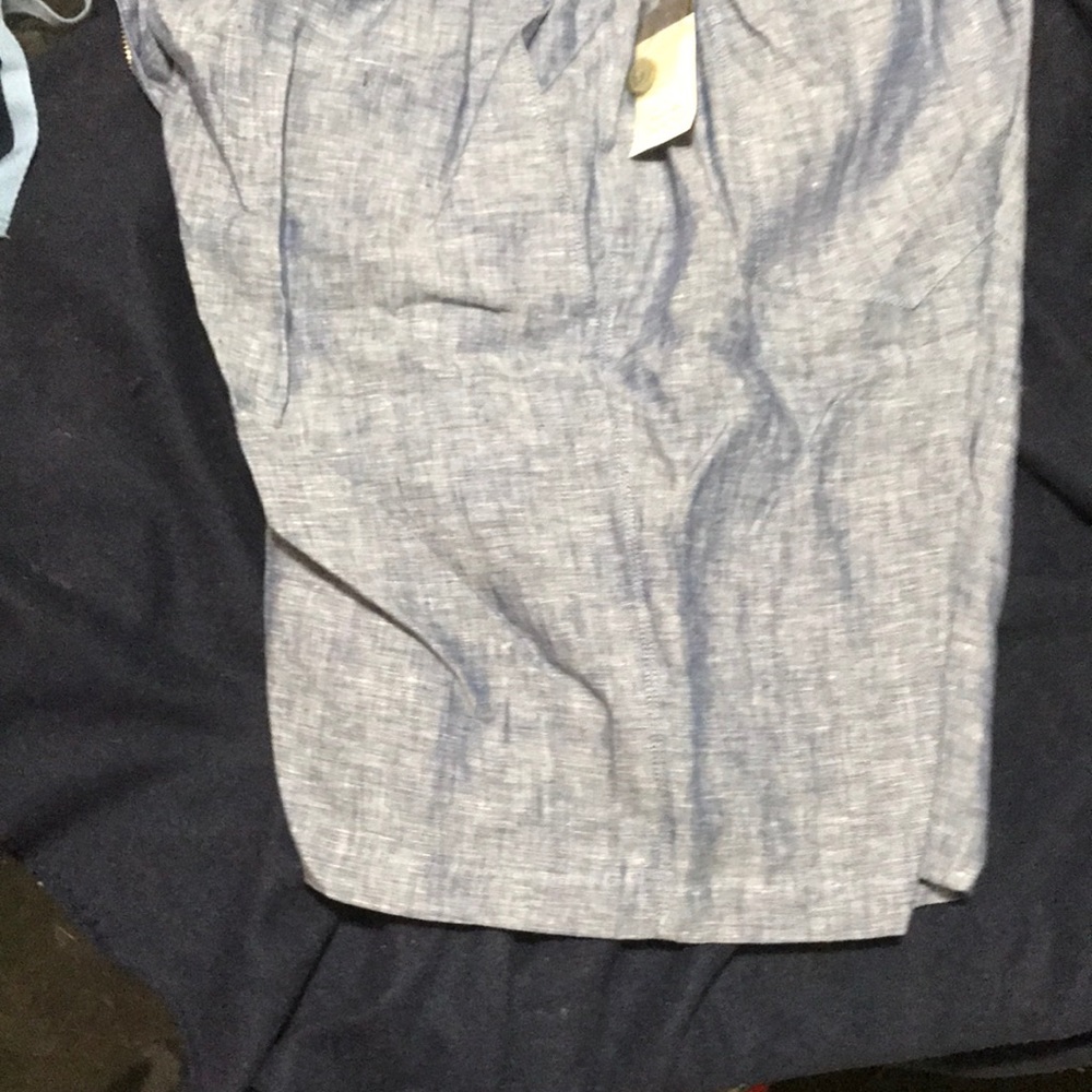 Chambray Shorts